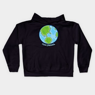 One Planet Earth Kids Hoodie